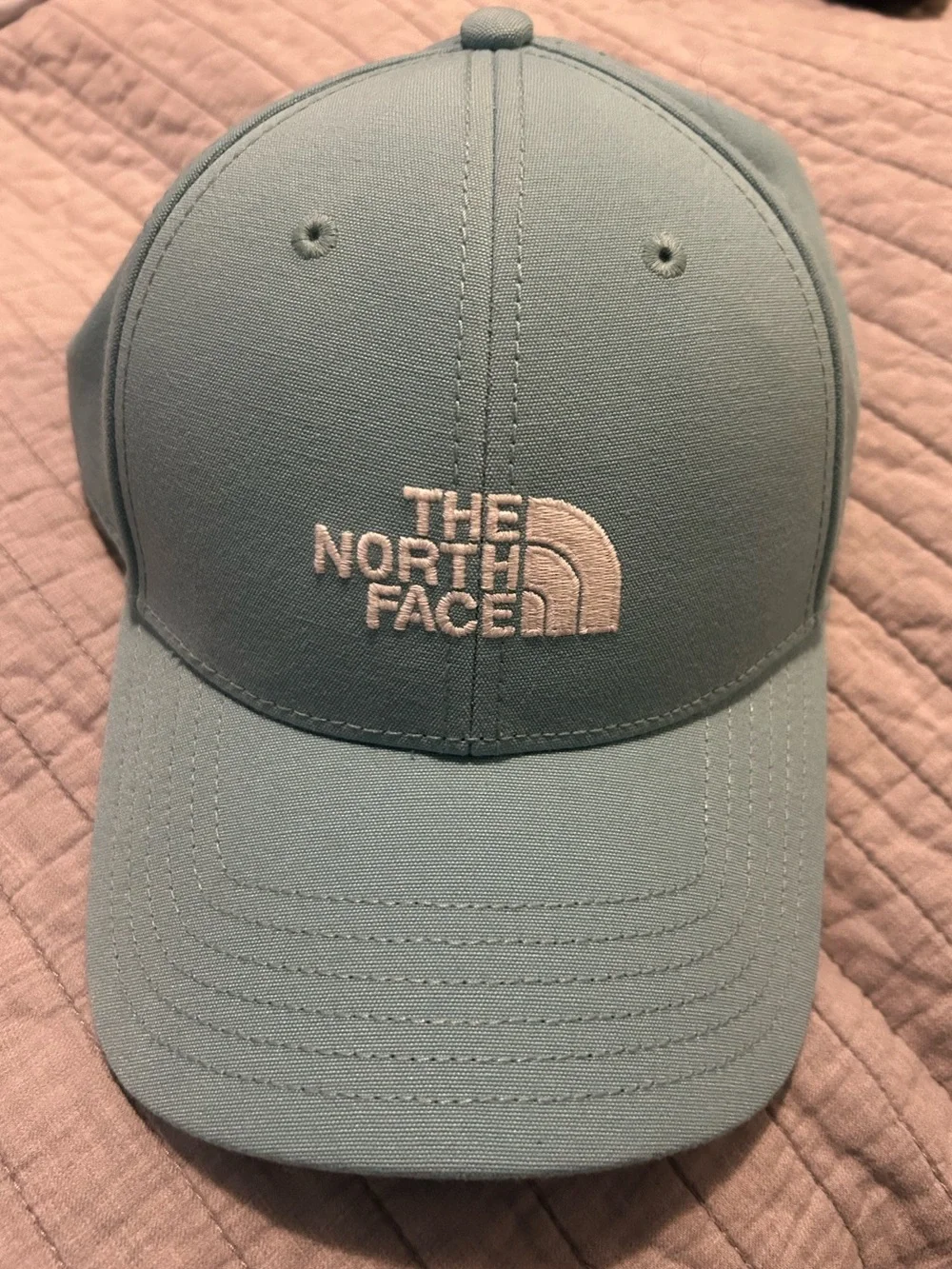 The North Face Pale Blue Logo Cap